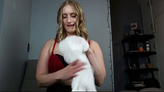 [Wet Pussy, Solo, Nerdynymphoo] Blonde Slut Lana Pussy Ravaged By 10 Inch Monster Dildo Screaming Orgasms