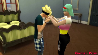 [Dice, Visita De Su, Wife] Bulma Cosplay Anal