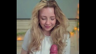 [White Skin, Opal Nym Morning, Blonde] Opal Nym Morning BJ And Titty Fuck POV Teaser