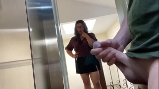[Neighbor MILF Returns, Hot, Can] Elevator Adventure Neighbor MILF Returns From Party And She Can T Resist