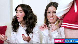 [Dicks, Their StepBrothers, Their StepBrothers Dicks] Virgin Besties Chanel And Jane Ride Their StepBrothers Dicks Swapsister