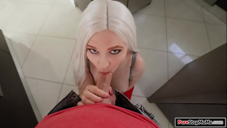 [Taboo Family Sex, MILF Wants StepSons, Big Cock Porn] Busty Blonde MILF Wants StepSons Sperm