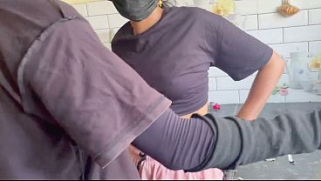 [Asrita, Big Natural Tits, The Kitchen] Indian Bhabhi Got Banged By Father In The Kitchen Homemade Porn Video