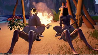 [PMV, Orgy, Island PMV] Futa MILF Orgy Island PMV