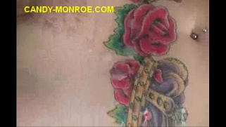 [Licks, Cuckold, Blonde] Cuckold Licks Black Cum On Candy S Belly