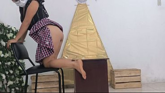 [Amateur Solo, For Fans Busty, Rubs] Mature Lesbian In A Skirt Rubs Her StepFather For Fans Busty Amateur Solo