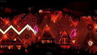 [Geometry Dash, Flamewall, Extreme Demon] Flamewall