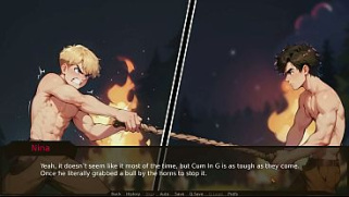 [Huge Cumshot 3D, Game EP 16, All Over] Farmer Kink Taboo Hentai Game EP 16 Cum All Over A Goth Lesbian Small Tits