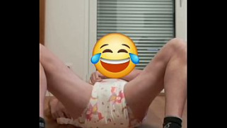 [Her Diaper, Her Diaper On, Sissy] Diaperprincess Puts Her BF On